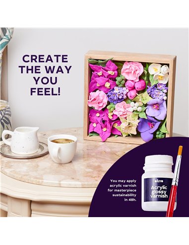 OKTO Art Sensoriel WOOD&CRAFT: FLEURS - INSPIRATION