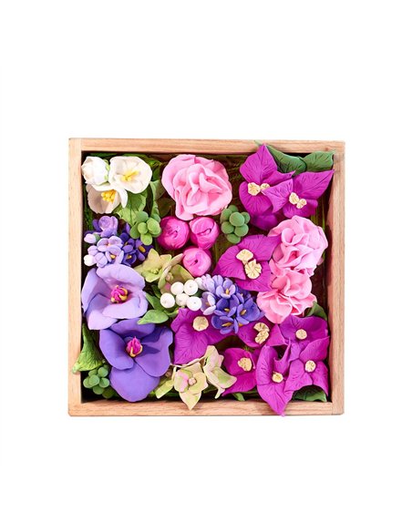 OKTO Art Sensoriel WOOD&CRAFT: FLEURS - INSPIRATION