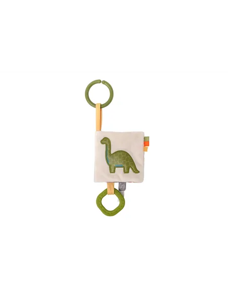 Livre Tissu bébé - Les Amis Dinos - little big friends