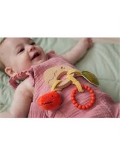 Hochet en bois - Les Amis Dinos - little big friends 2
