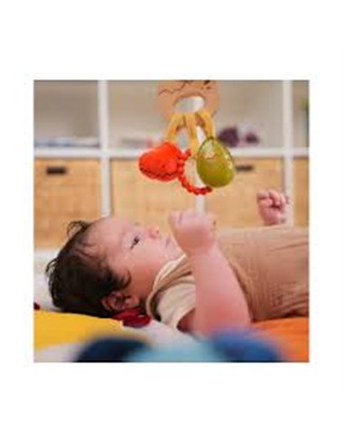Hochet en bois - Les Amis Dinos - little big friends