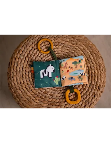 Livre Tissu bébé - Jungle - little big friends