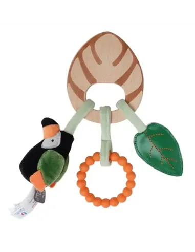Hochet en bois - Jungle - little big friends