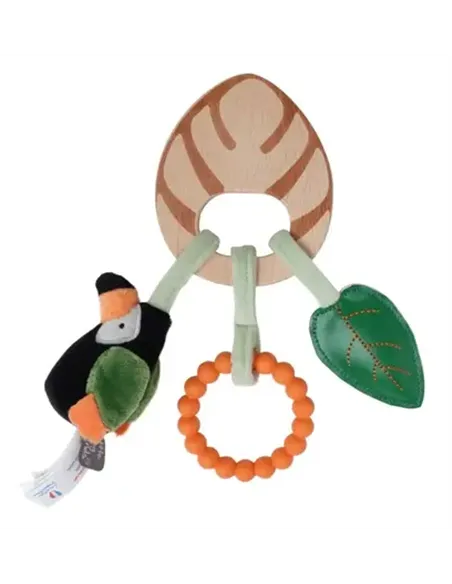 Hochet en bois - Jungle - little big friends