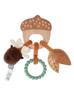 Hochet en bois - Forêt - little big friends