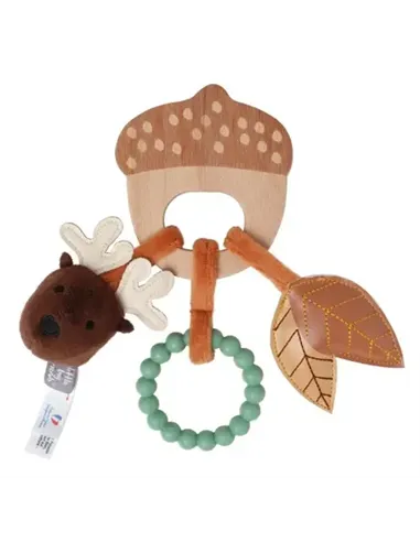 Hochet en bois - Forêt - little big friends