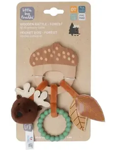 Hochet en bois - Forêt - little big friends 2