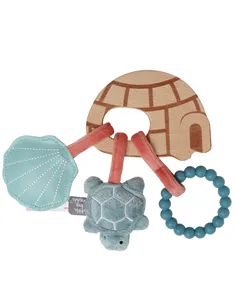 Hochet en bois - Ocean - little big friends