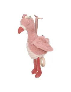 Boîte à musique Flamant rose - Safari friends - little dutch