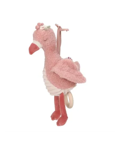 Boîte à musique Flamant rose - Safari friends - little dutch