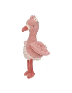 Peluche Flamant rose - 17 cm - little dutch