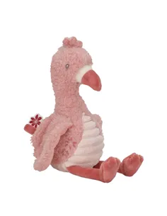 Peluche Flamant rose - 17 cm - little dutch 2