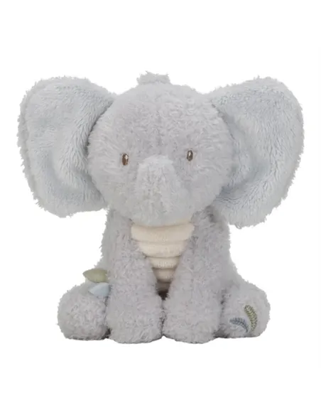 Peluche Elephant - 17 cm - safari friends - little dutch