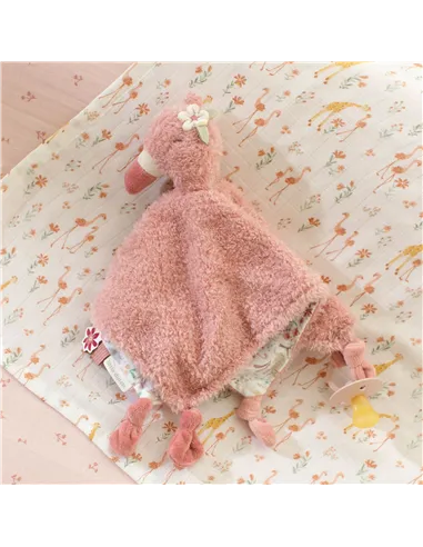 Doudou Flamant rose - Safari Friends - little dutch