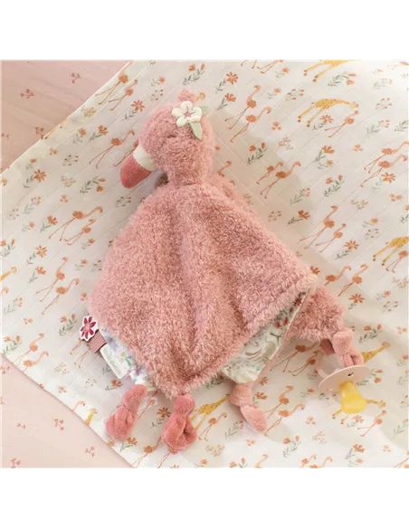 Doudou Flamant rose - Safari Friends - little dutch