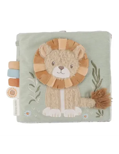 Livre tissu d'activités - Safari Friends - little dutch