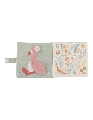 Livre tissu d'activités - Safari Friends - little dutch