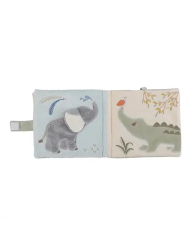 Livre tissu d'activités - Safari Friends - little dutch