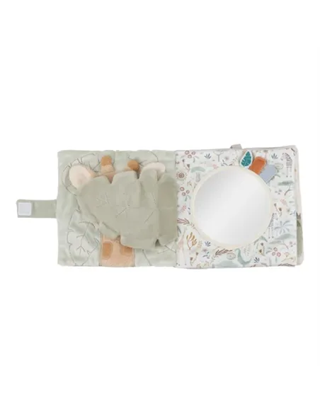 Livre tissu d'activités - Safari Friends - little dutch