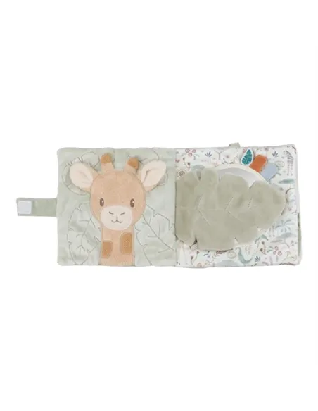 Livre tissu d'activités - Safari Friends - little dutch