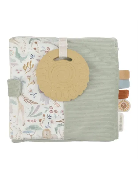 Livre tissu d'activités - Safari Friends - little dutch