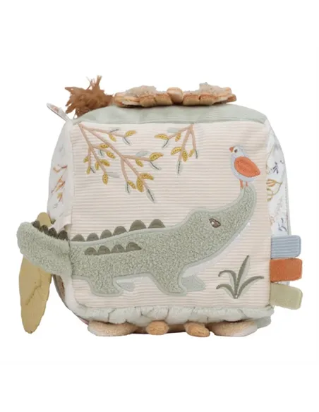 Cube d'activités soft - Safari Friends - little dutch