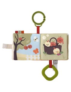 Livre Tissu Bébé - Potager - little big friends 2