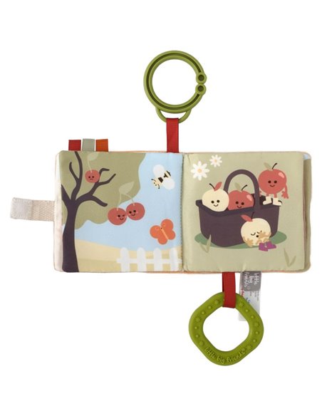 Livre Tissu Bébé - Potager - little big friends