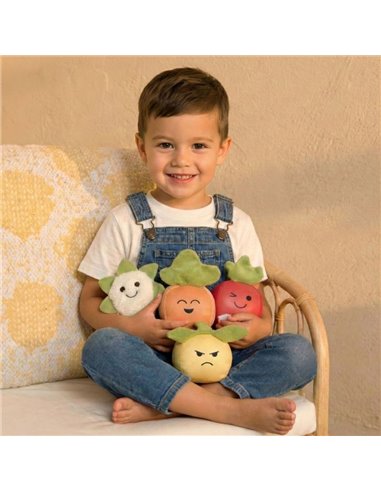 Les Dooballs - Set de 4 balles doudous - Potager - little big friends