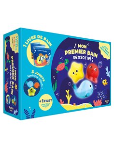 MON PREMIER LIVRE DE BAIN - MON COFFRET DE BAIN SENSORIEL - POUR UN BAIN APAISANT  - Auzou