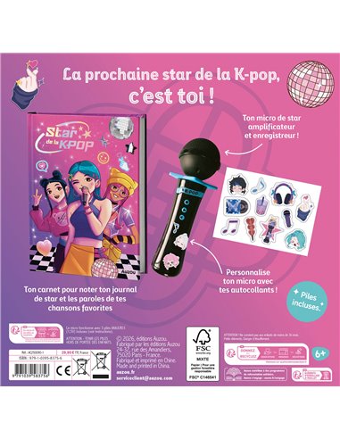 MON COFFRET DE STAR DE LA KPOP  - Auzou