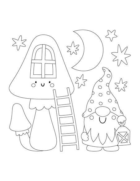 Mes joyeux gnomes à peindre