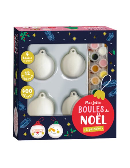 Mes jolies boules de Noël à peindre