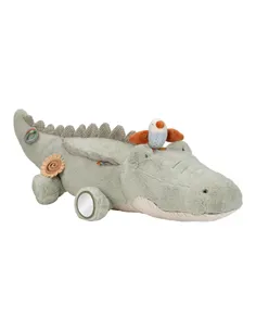 Peluche d'activités Crocodile - Safari Friends - little dutch