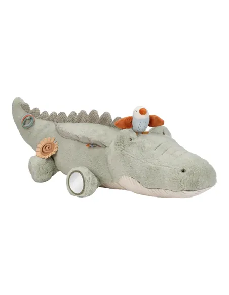 Peluche d'activités Crocodile - Safari Friends - little dutch