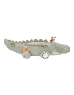 Peluche d'activités Crocodile - Safari Friends - little dutch 2