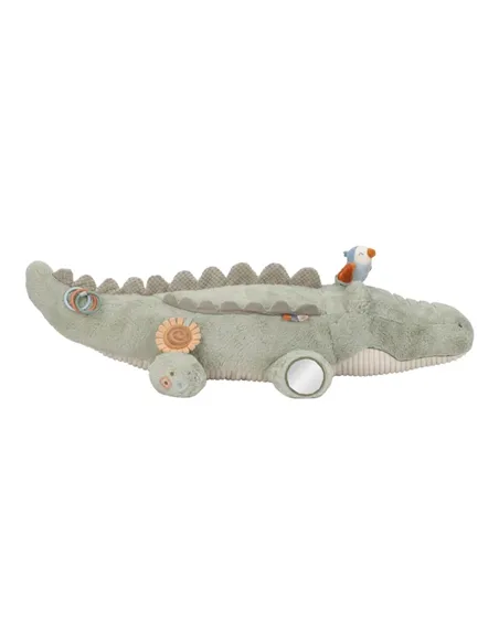 Peluche d'activités Crocodile - Safari Friends - little dutch