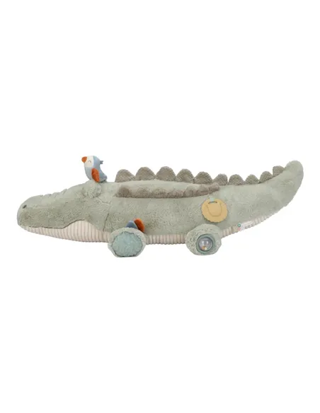 Peluche d'activités Crocodile - Safari Friends - little dutch