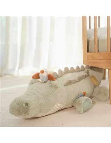 Peluche d'activités Crocodile - Safari Friends - little dutch