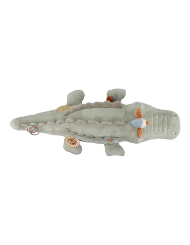 Peluche d'activités Crocodile - Safari Friends - little dutch