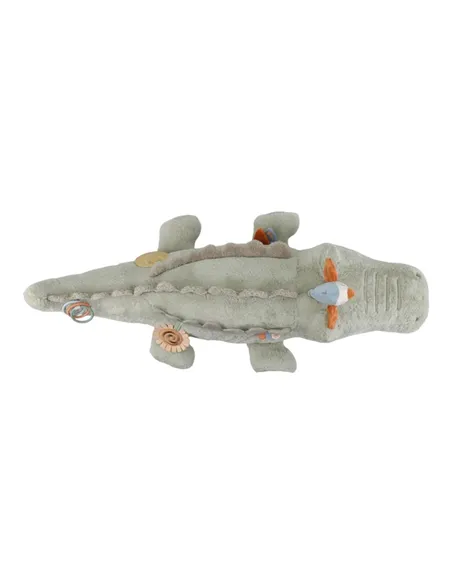 Peluche d'activités Crocodile - Safari Friends - little dutch