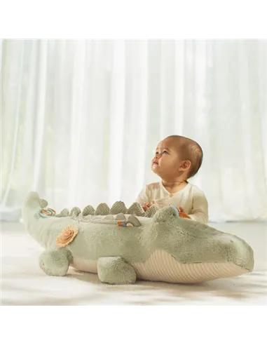 Peluche d'activités Crocodile - Safari Friends - little dutch