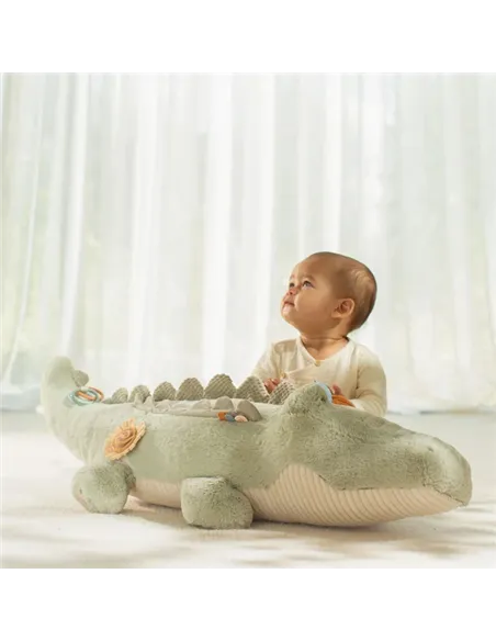 Peluche d'activités Crocodile - Safari Friends - little dutch