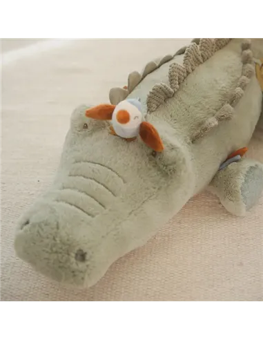 Peluche d'activités Crocodile - Safari Friends - little dutch