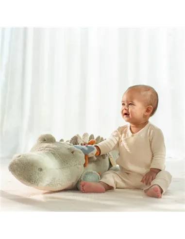 Peluche d'activités Crocodile - Safari Friends - little dutch