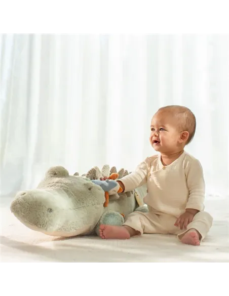 Peluche d'activités Crocodile - Safari Friends - little dutch