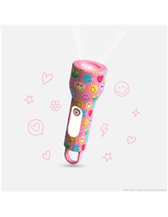 Lampe torche Smiley Glowy - rose - mobility on board
