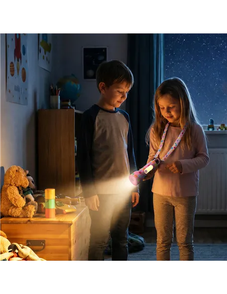Lampe torche Smiley Glowy - rose - mobility on board