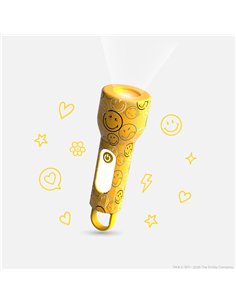 Lampe torche Smiley Glowy - jaune - mobility on board