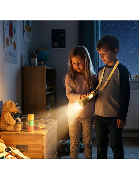 Lampe torche Smiley Glowy - jaune - mobility on board